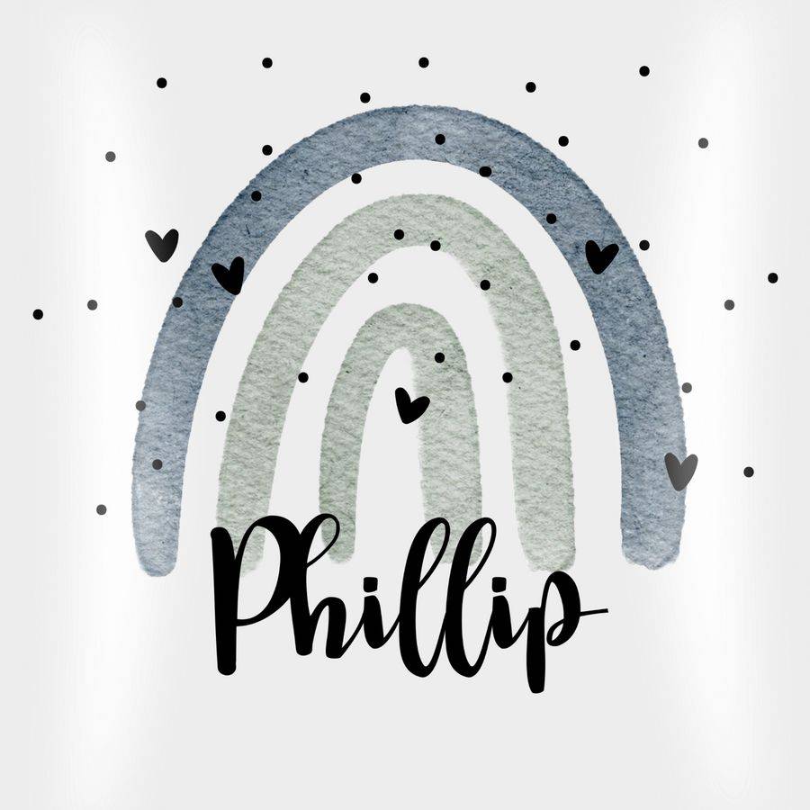 Shirtracer Regenbogen Name: T-Shirt Turnbeutel Shirtracer