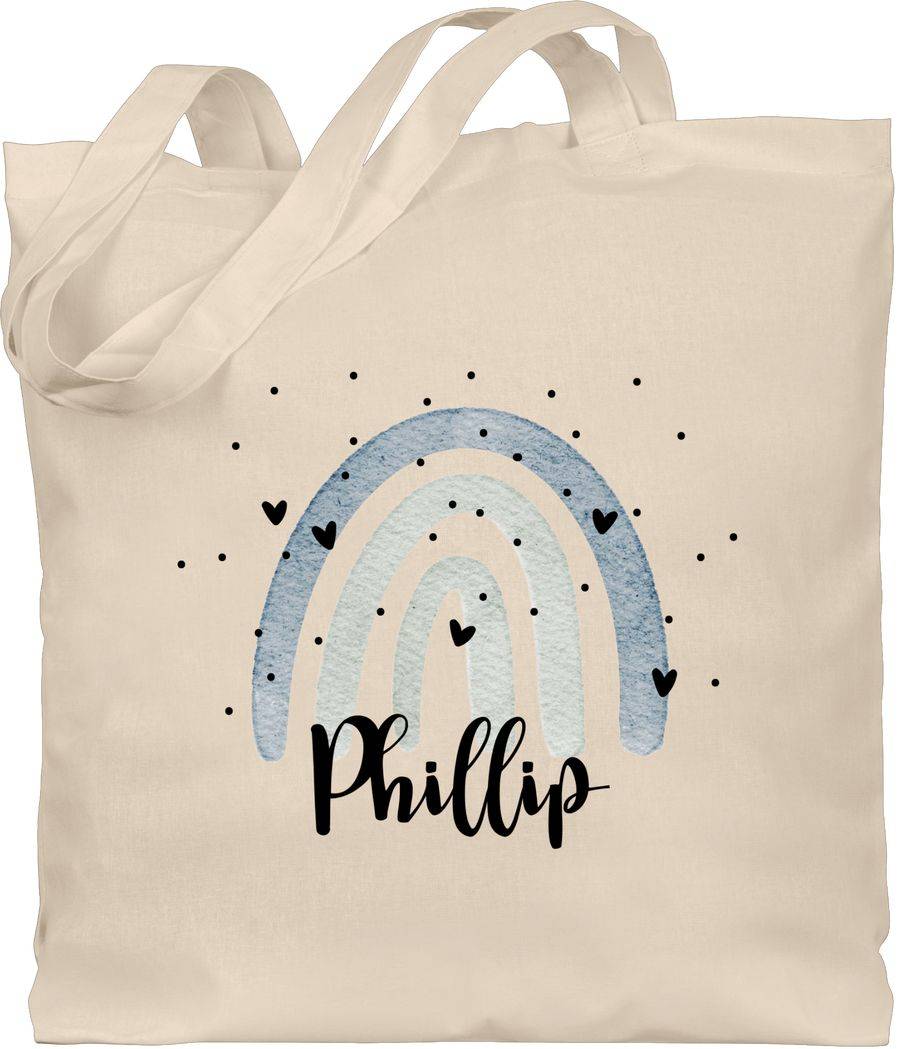 Shirtracer Regenbogen Name: T-Shirt Turnbeutel Shirtracer