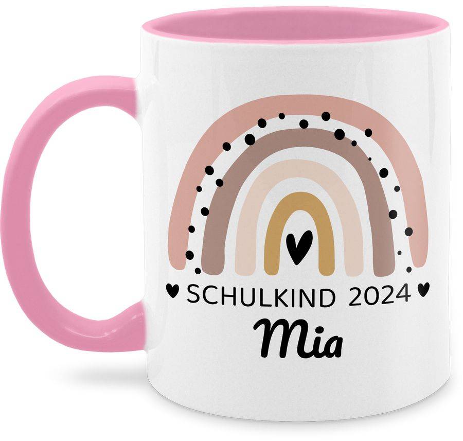 Shirtracer Regenbogen Schulkind 2024 Shirts & Mehr Shirtracer