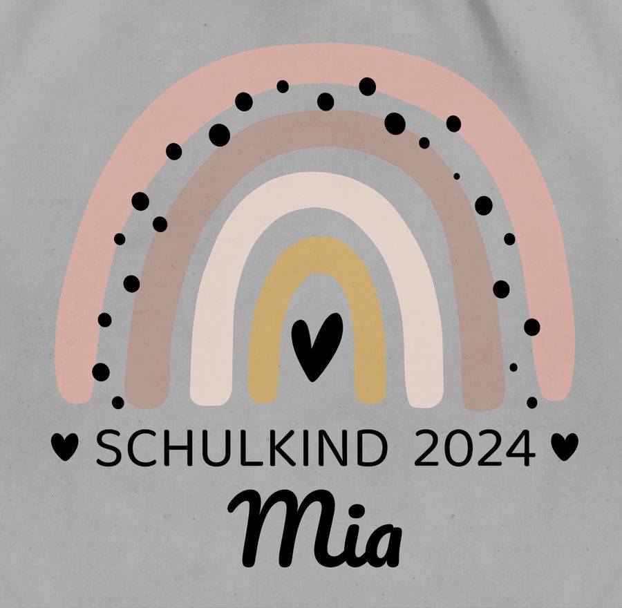 Shirtracer Regenbogen Schulkind 2024 Shirts & Mehr Shirtracer