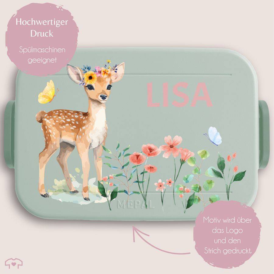 Shirtracer Reh Rehkitz Rehe Rehgeweih: T-Shirt Gym Bag Shirtracer