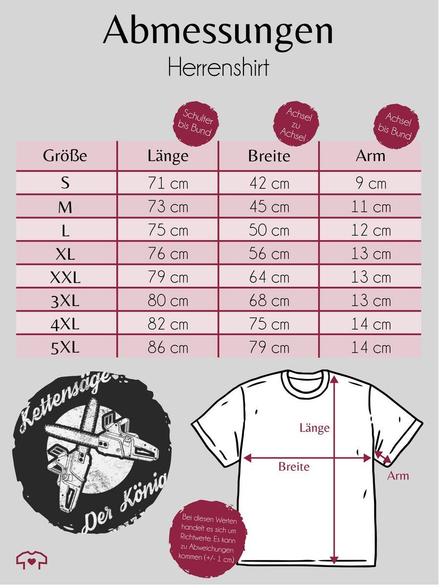 Shirtracer Reicht Mir Die Kettensäge: Tshirt Turnbeutel Shirtracer