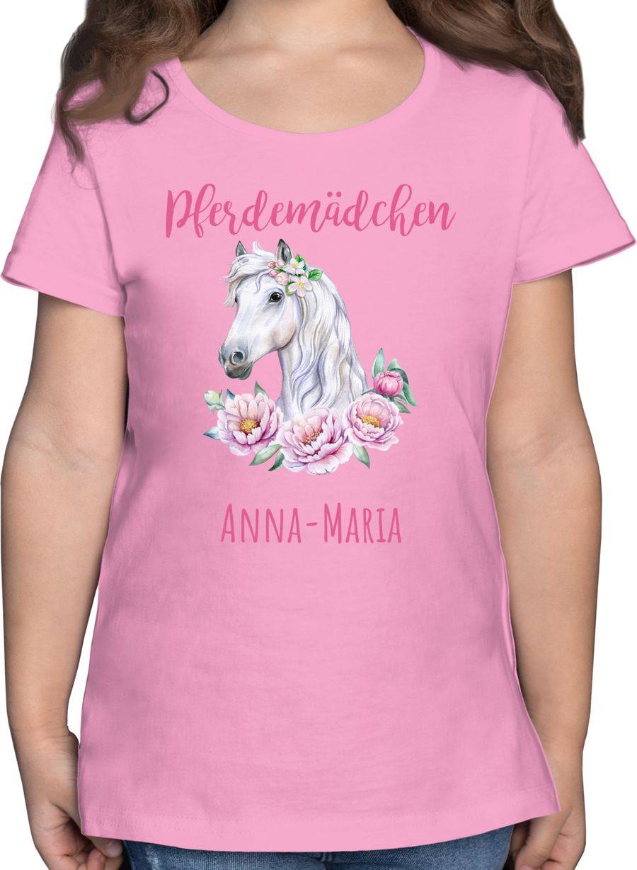 Shirtracer Reiten Mädchen Namen - Pferdemädchen Shirts & Mehr Shirtracer