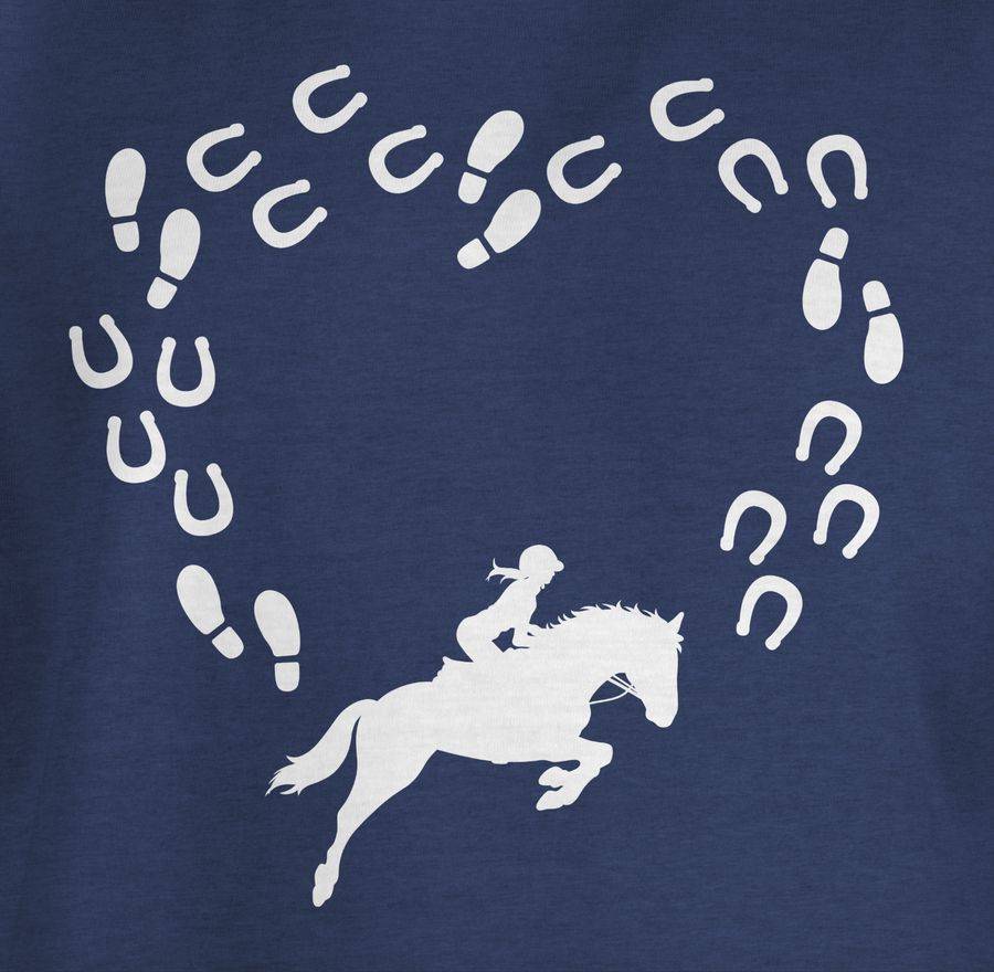 Shirtracer Reiter Und Pferd Herz: T-Shirt Turnbeutel Shirtracer