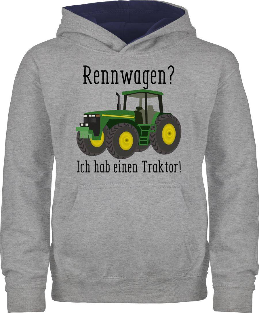 Shirtracer Rennwagen Ich habe einen Traktor - Geschenk Landwirt Trecker Bauer Geschenkidee Shirtracer