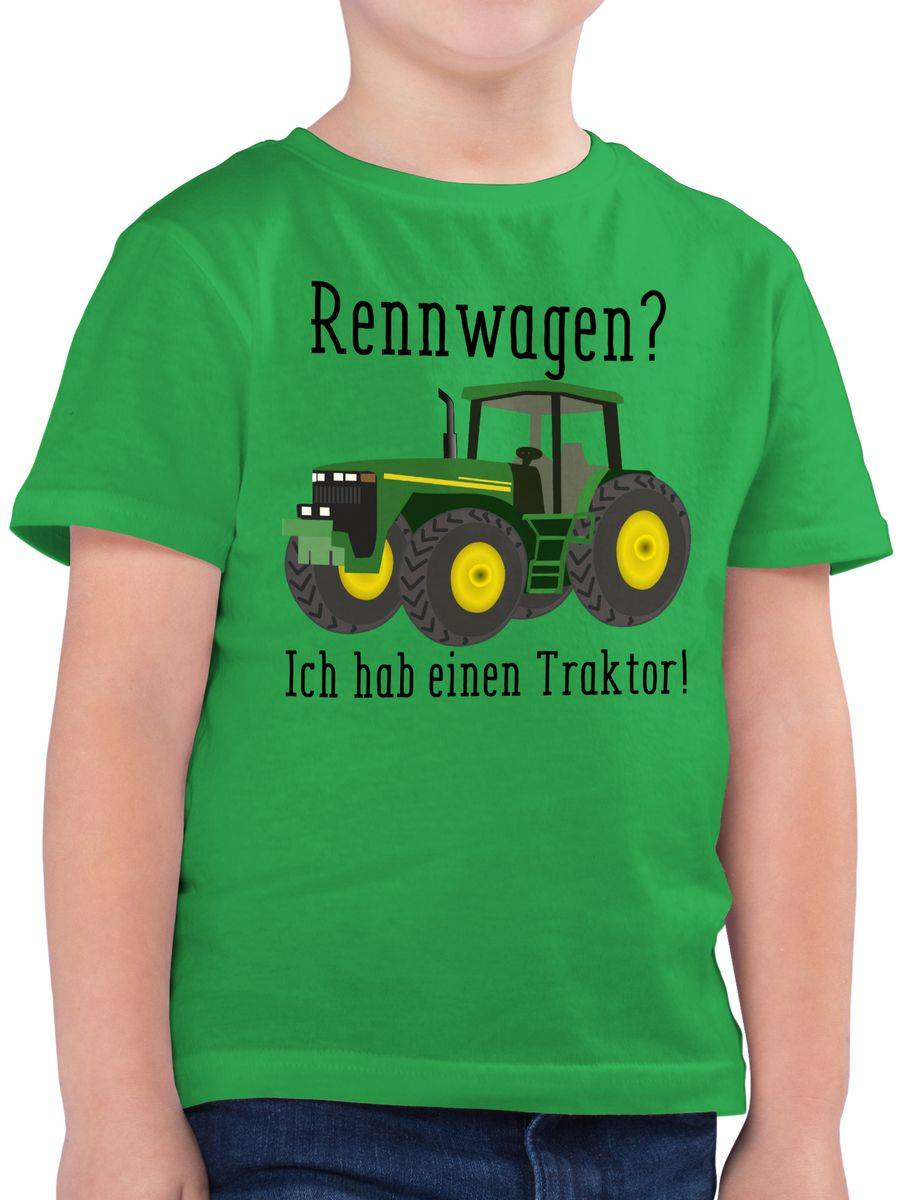 Shirtracer Rennwagen Ich habe einen Traktor - Geschenk Landwirt Trecker Bauer Geschenkidee Shirtracer
