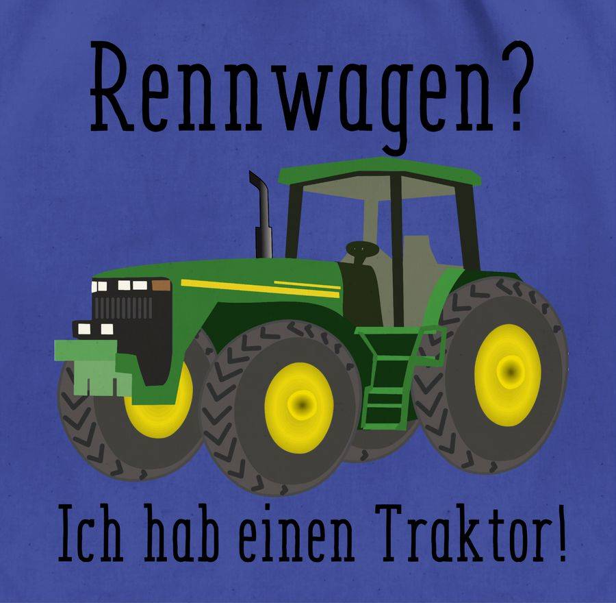 Shirtracer Rennwagen Ich Habe Einen Traktor - Geschenk Landwirt Trecker Bauer Geschenkidee Shirtracer