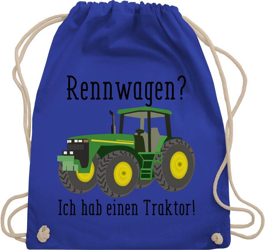 Shirtracer Rennwagen Ich habe einen Traktor - Geschenk Landwirt Trecker Bauer Geschenkidee Shirtracer