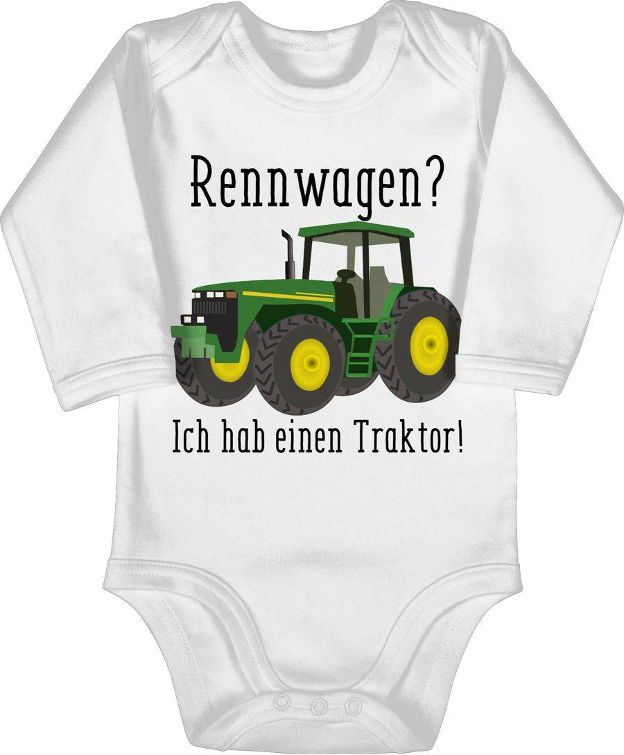 Shirtracer Rennwagen Ich habe einen Traktor - Geschenk Landwirt Trecker Bauer Geschenkidee Shirtracer