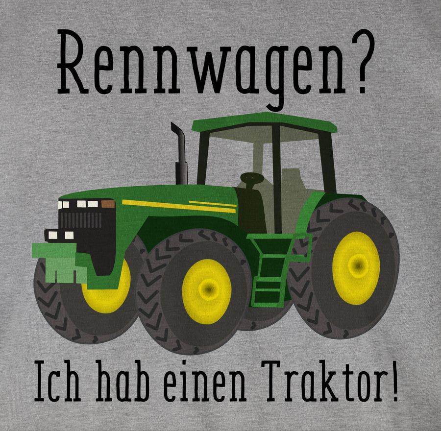 Shirtracer Rennwagen Ich Habe Einen Traktor - Geschenk Landwirt Trecker Bauer Geschenkidee Shirtracer