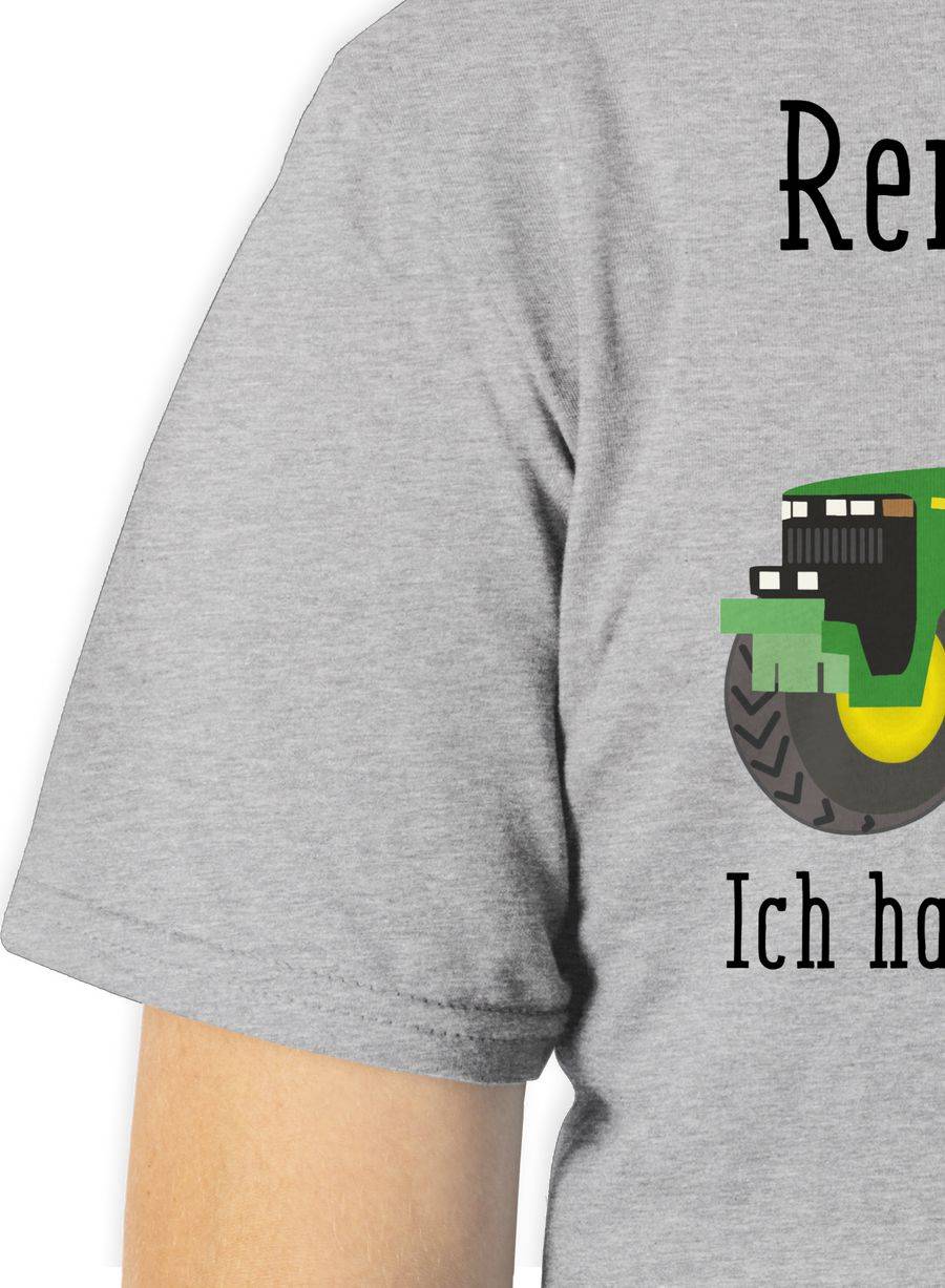 Shirtracer Rennwagen Ich Habe Einen Traktor - Geschenk Landwirt Trecker Bauer Geschenkidee Shirtracer