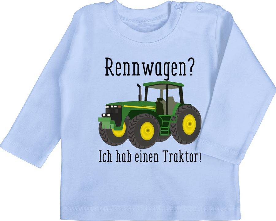 Shirtracer Rennwagen Ich habe einen Traktor - Geschenk Landwirt Trecker Bauer Geschenkidee Shirtracer