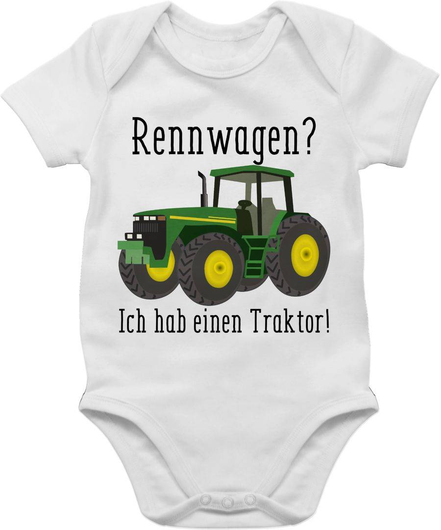 Shirtracer Rennwagen Ich habe einen Traktor - Geschenk Landwirt Trecker Bauer Geschenkidee Shirtracer
