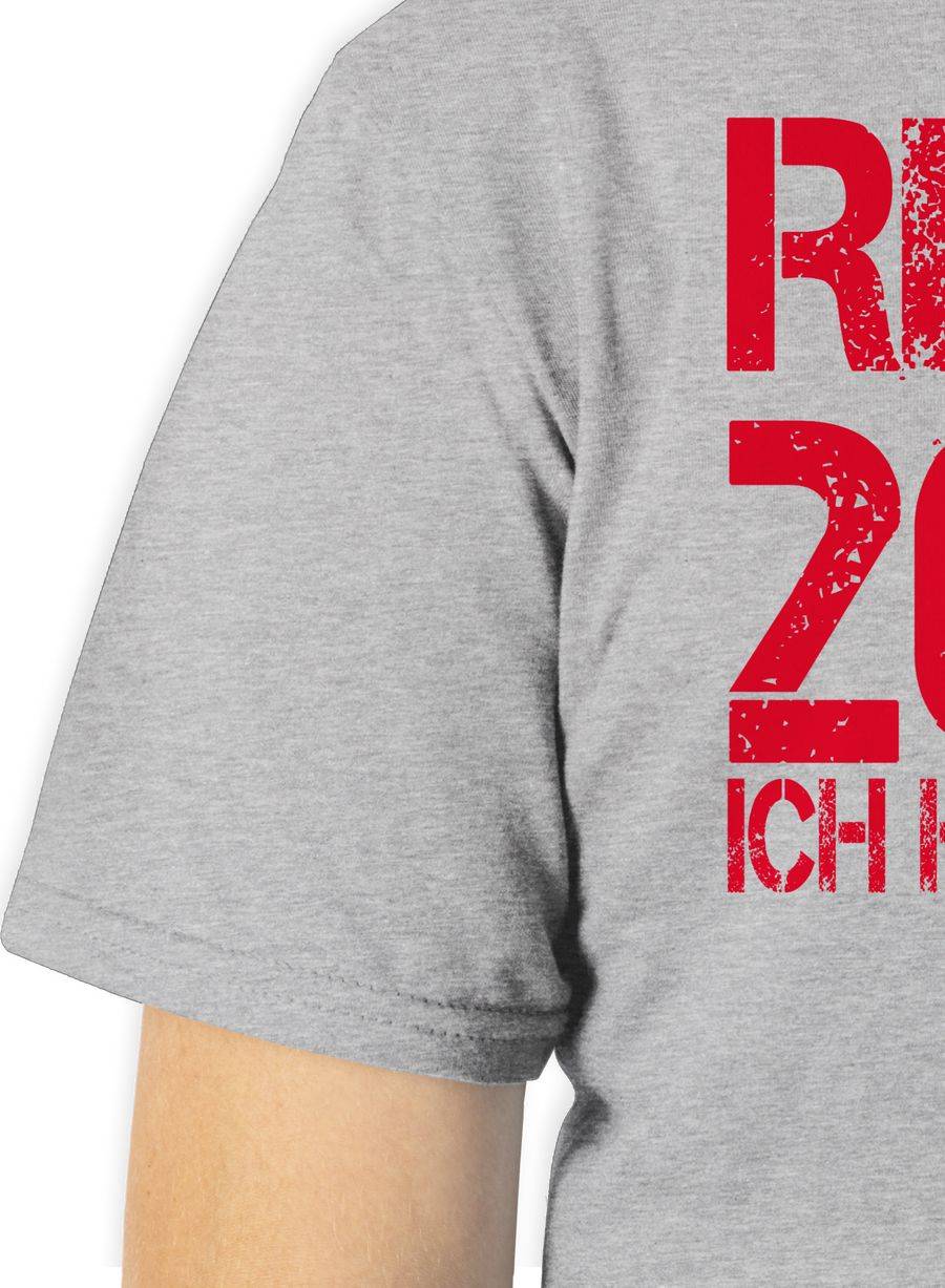 Shirtracer Rente 2024 - Ich Habe Fertig!: Tshirt Turnbeutel Shirtracer