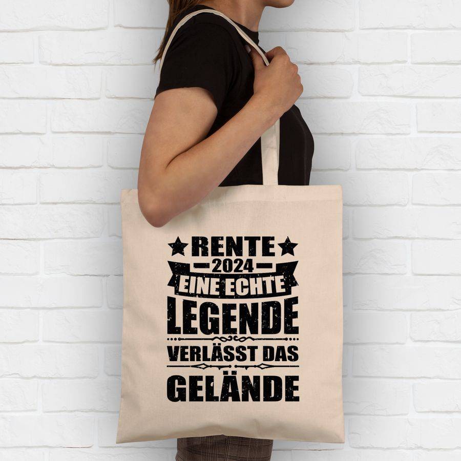 Shirtracer Rente 2024 - Legende Verlässt Das Gelände: Tshirt Rucksack Shirtracer