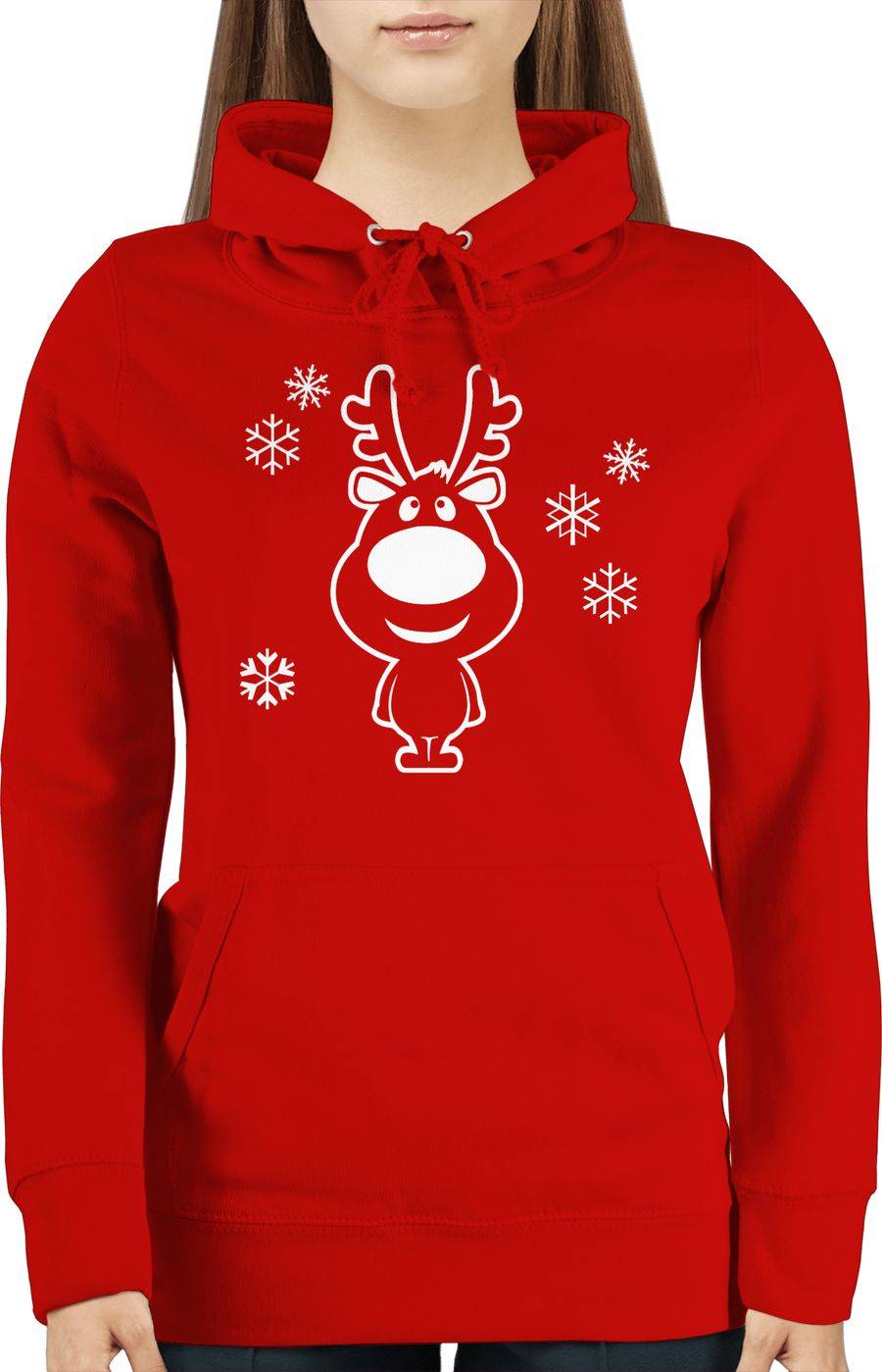 Shirtracer Rentier Schneeflocken Shirts & Mehr Shirtracer