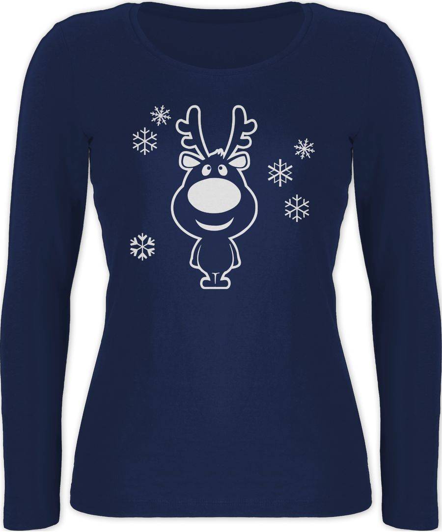 Shirtracer Rentier Schneeflocken Shirts & Mehr Shirtracer