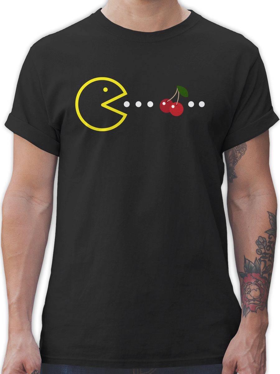 Shirtracer Retro Gamer-motiv: Tshirt Rucksack Shirtracer