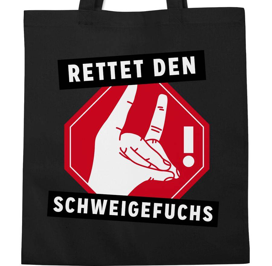 Shirtracer Rettet Den Schweigefuchs: T-Shirt Rucksack Shirtracer