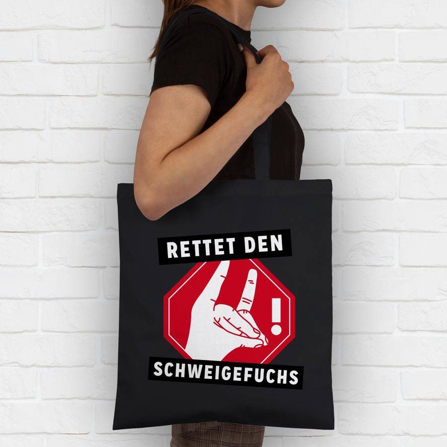 Shirtracer Rettet Den Schweigefuchs: T-Shirt Rucksack Shirtracer