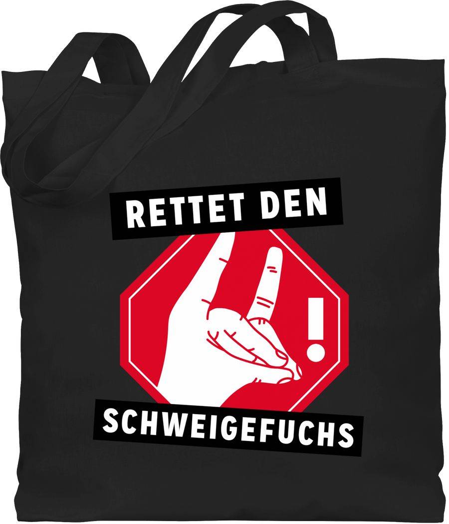 Shirtracer Rettet den Schweigefuchs: T-Shirt Rucksack Shirtracer