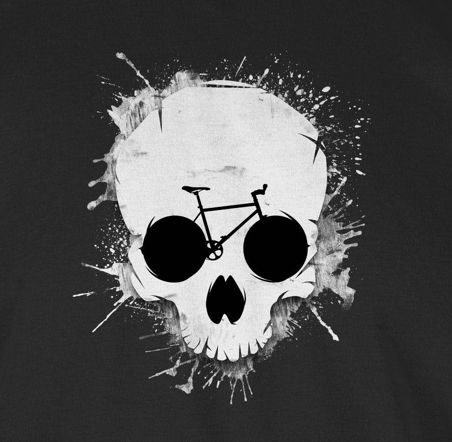 Shirtracer Ride Or Die - Totenkopf Fahrrad Shirts & Mehr Shirtracer
