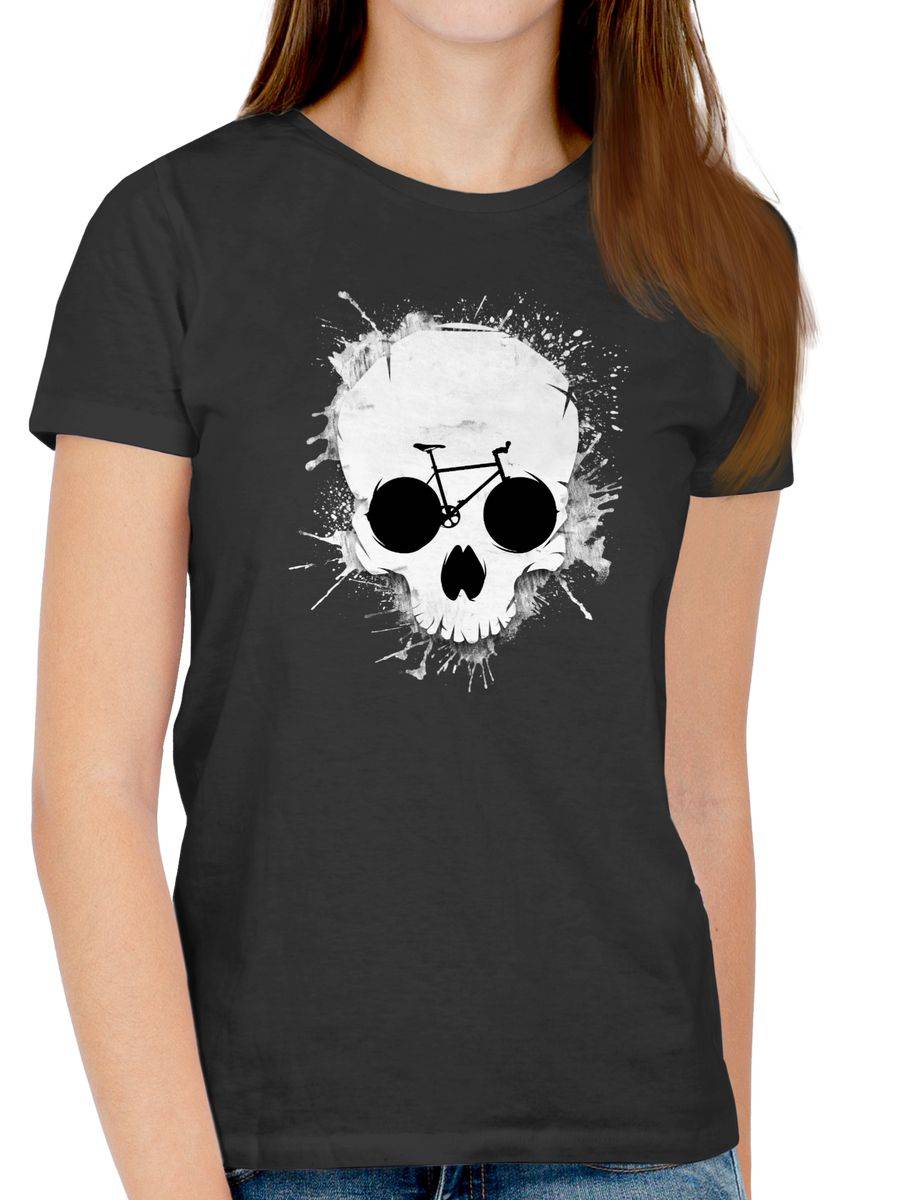 Shirtracer Ride Or Die - Totenkopf Fahrrad Shirts & Mehr Shirtracer