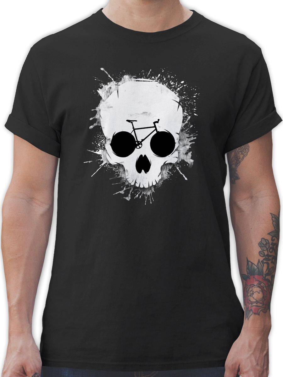 Shirtracer Ride or die - Totenkopf Fahrrad Shirts & Mehr Shirtracer