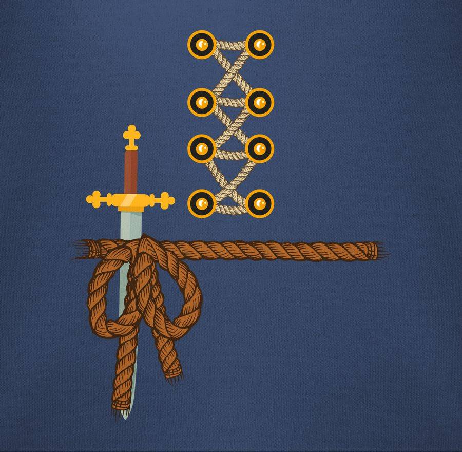 Shirtracer Ritter Kostüm Fasching: T-Shirt Rucksack Shirtracer