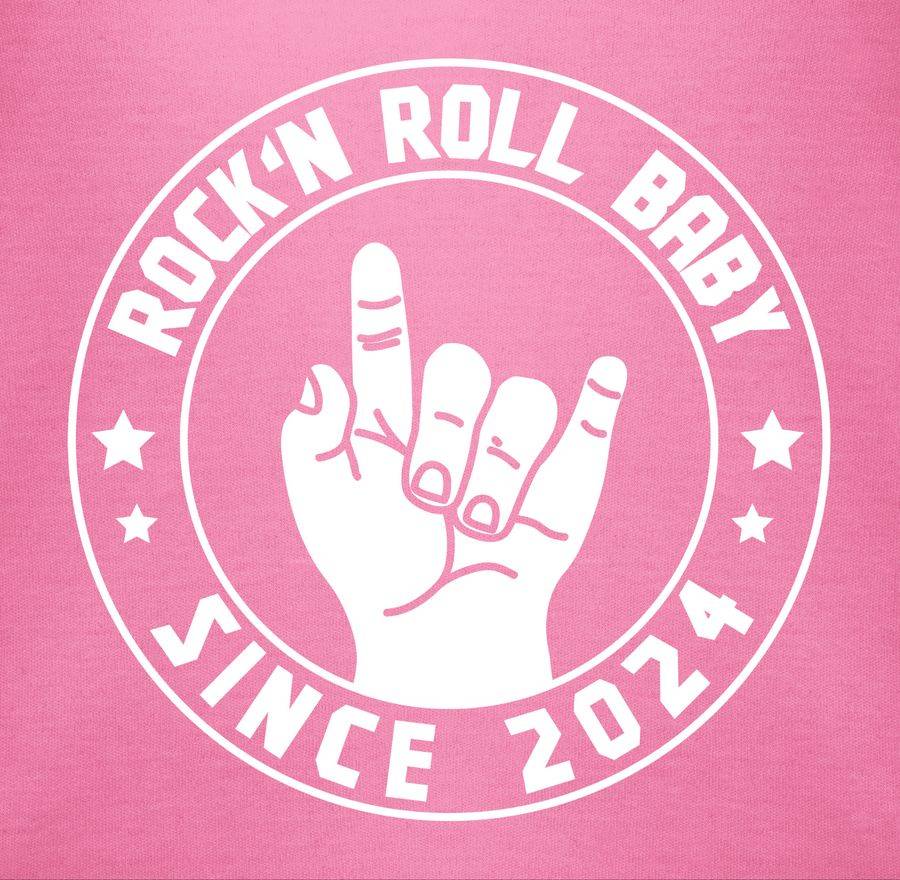 Shirtracer Rock'n Roll Baby Since 2024: T-Shirt Turnbeutel Shirtracer