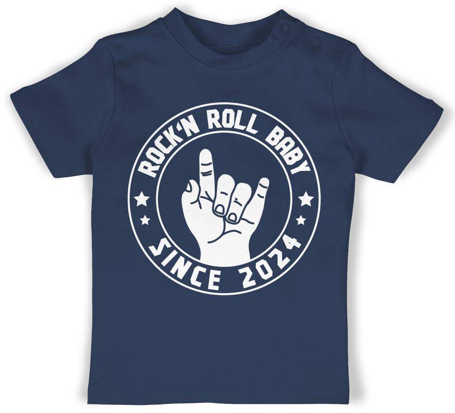 Shirtracer Rock'n Roll Baby since 2024: T-Shirt Turnbeutel Shirtracer
