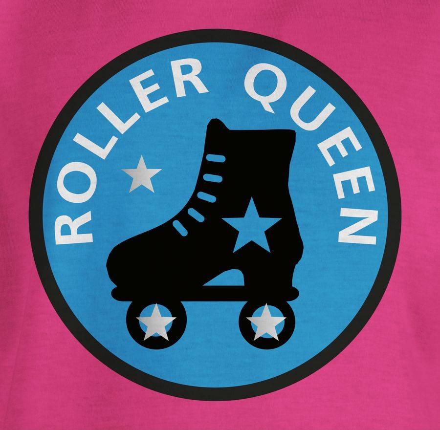 Shirtracer Roller Queen Rollschuh: T-Shirt Turnbeutel Shirtracer