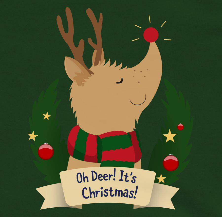 Shirtracer Rudolph - It's Christmas: Tshirt Gym Bag Shirtracer