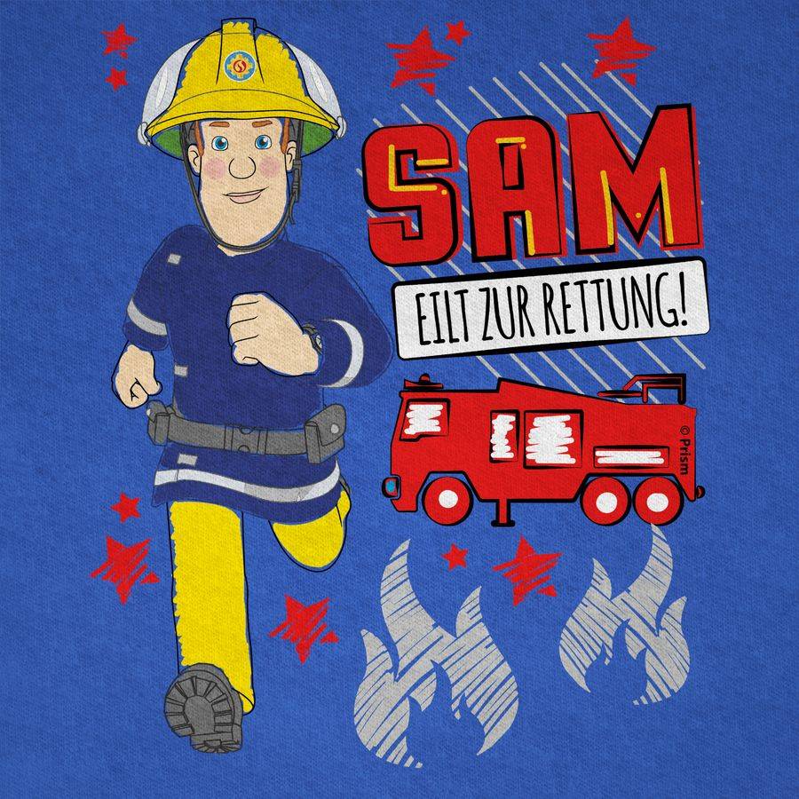 Shirtracer Sam Eilt Zur Rettung - Scribble: T-Shirt Turnbeutel Shirtracer