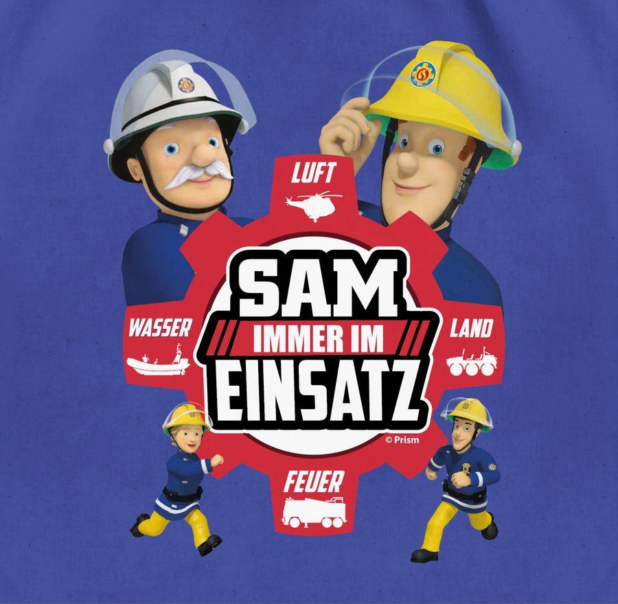 Shirtracer Sam - Immer Im Einsatz - Rot Shirts & Mehr Shirtracer