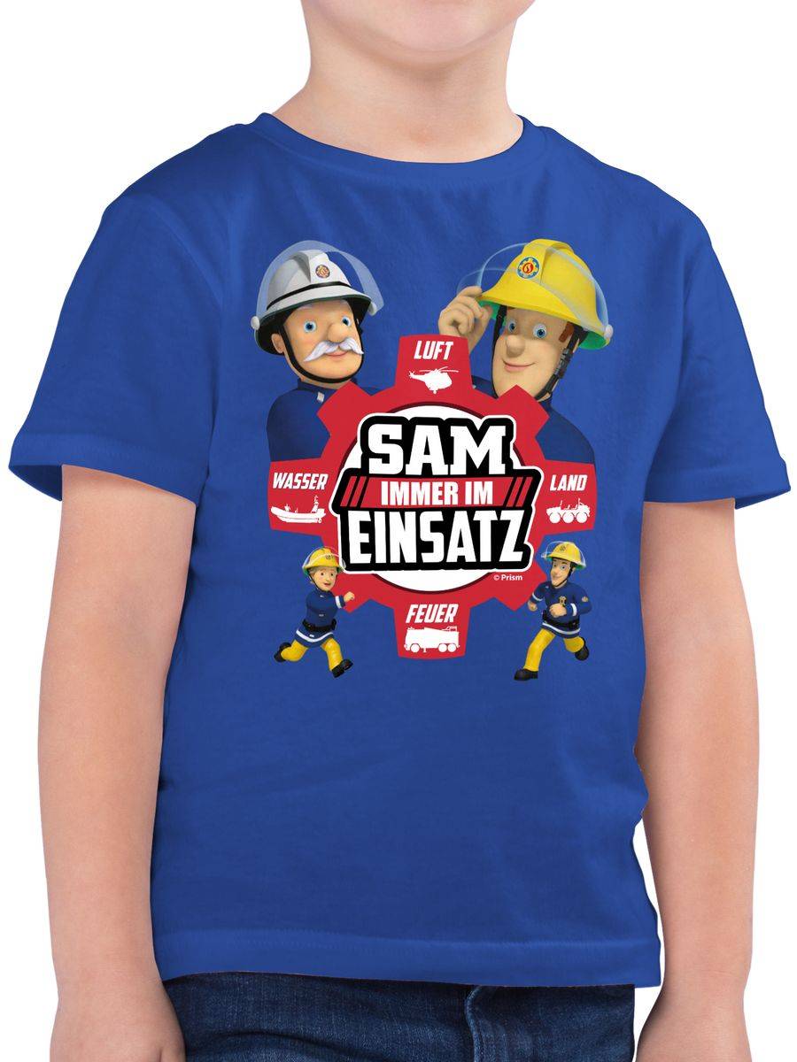 Shirtracer Sam - Immer im Einsatz - rot Shirts & Mehr Shirtracer