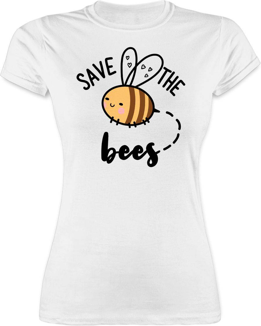 Shirtracer Save the bees - Naturschutz: Tshirt Rucksack Shirtracer
