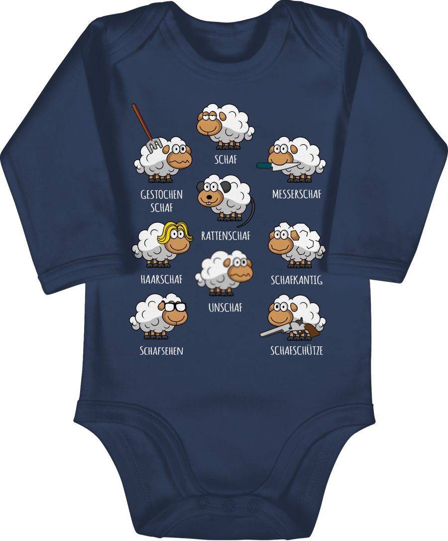 Shirtracer Schafe Schäfchen Schäfer Schaf Sheep Schafbauer Lustig Witzig: Tshirt Rucksack Shirtracer