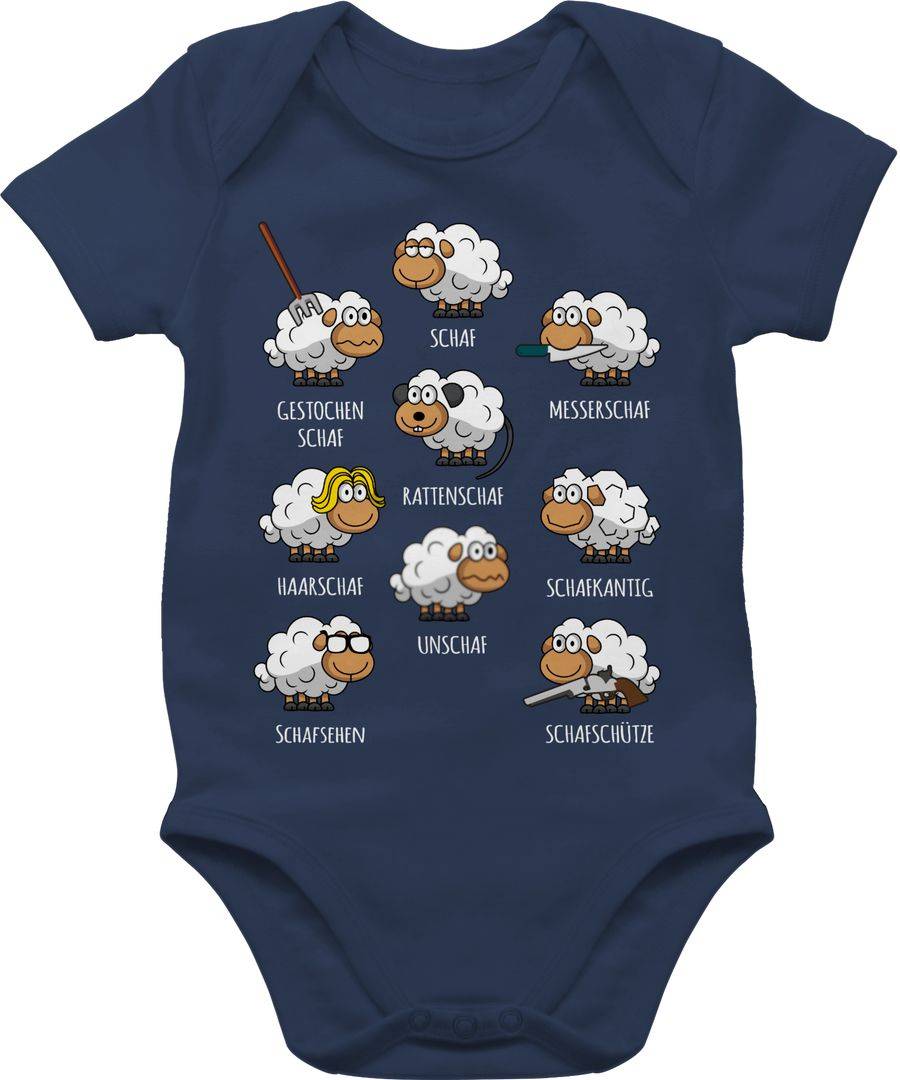 Shirtracer Schafe Schäfchen Schäfer Schaf Sheep Schafbauer Lustig Witzig: Tshirt Rucksack Shirtracer