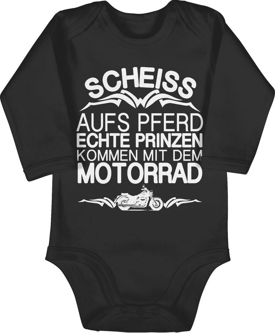 Shirtracer Scheiß aufs Pferd echte Prinzen kommen mit dem Motorrad Shirts & Mehr Shirtracer