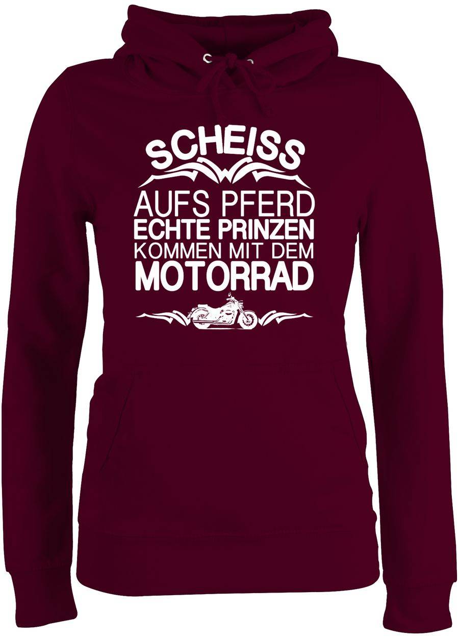 Shirtracer Scheiß aufs Pferd echte Prinzen kommen mit dem Motorrad Shirts & Mehr Shirtracer