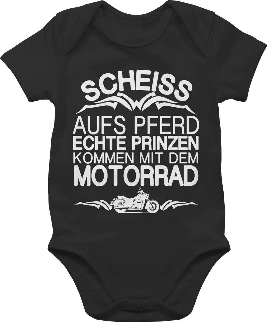 Shirtracer Scheiß Aufs Pferd Echte Prinzen Kommen Mit Dem Motorrad Shirts & Mehr Shirtracer