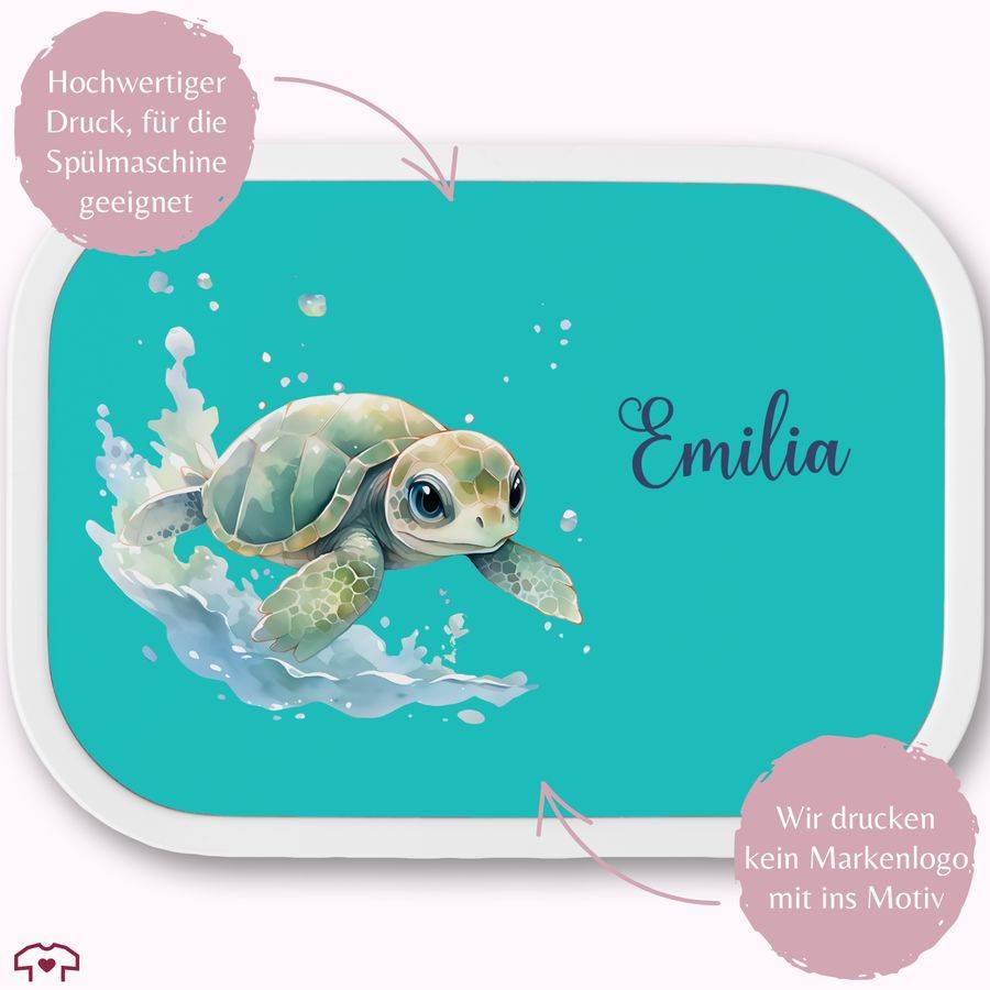 Shirtracer Schildkröte Panzertier: T-Shirt Gym Bag Shirtracer