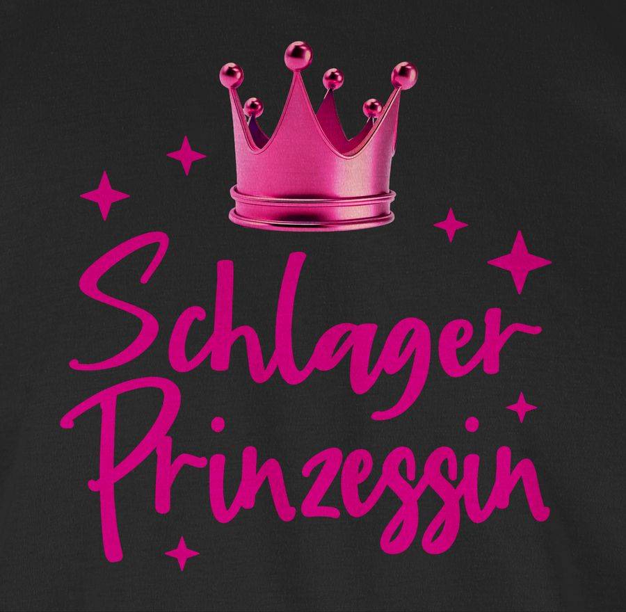 Shirtracer Schlager Prinzessin - Konzert Volksmusik Schlagerparty: T-Shirt Rucksack Shirtracer