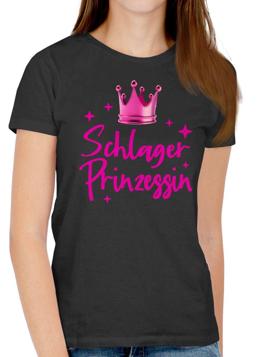 Shirtracer Schlager Prinzessin - Konzert Volksmusik Schlagerparty: T-Shirt Rucksack Shirtracer