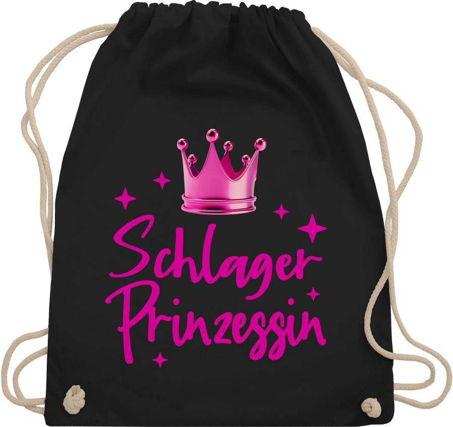 Shirtracer Schlager Prinzessin - Konzert Volksmusik Schlagerparty: T-Shirt Rucksack Shirtracer