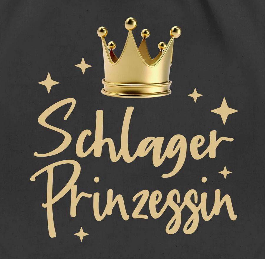 Shirtracer Schlager Prinzessin - Schlagerparty Konzert Volksmusik Shirts & Mehr Shirtracer