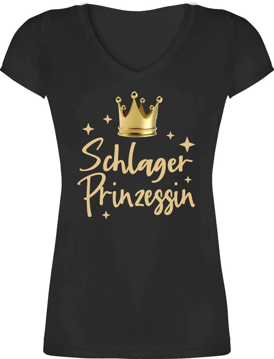 Shirtracer Schlager Prinzessin - Schlagerparty Konzert Volksmusik Shirts & Mehr Shirtracer