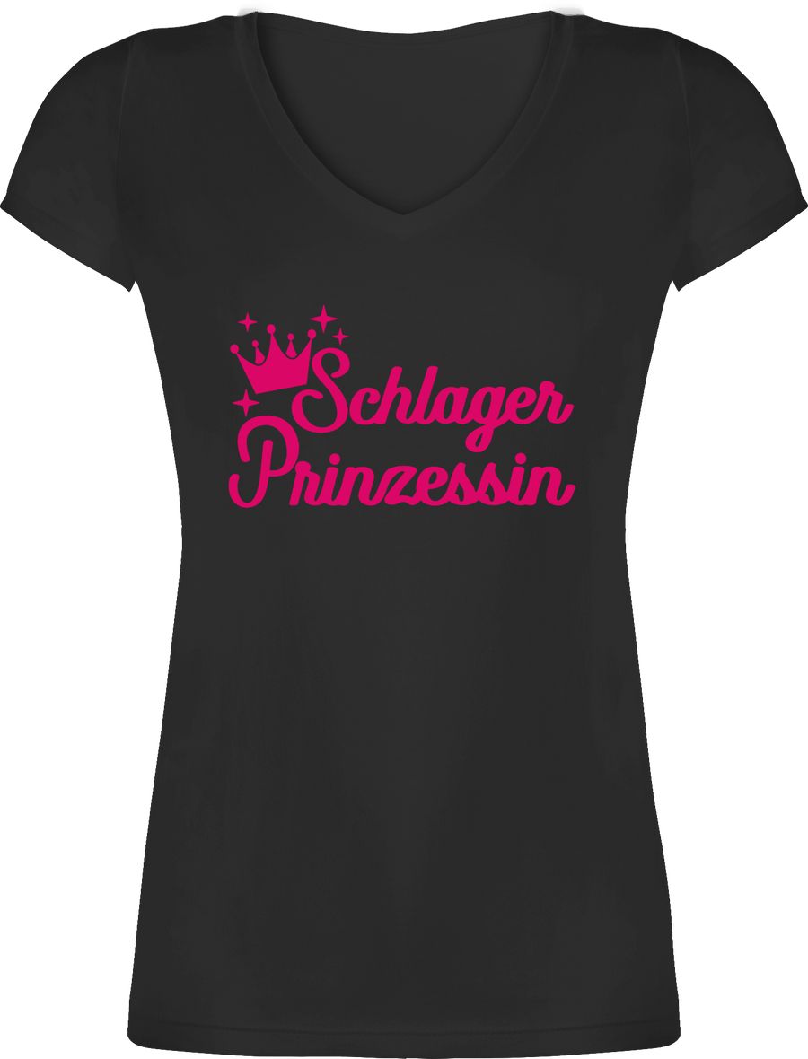 Shirtracer Schlagerprinzessin - Fuchsia Shirts & Mehr Shirtracer