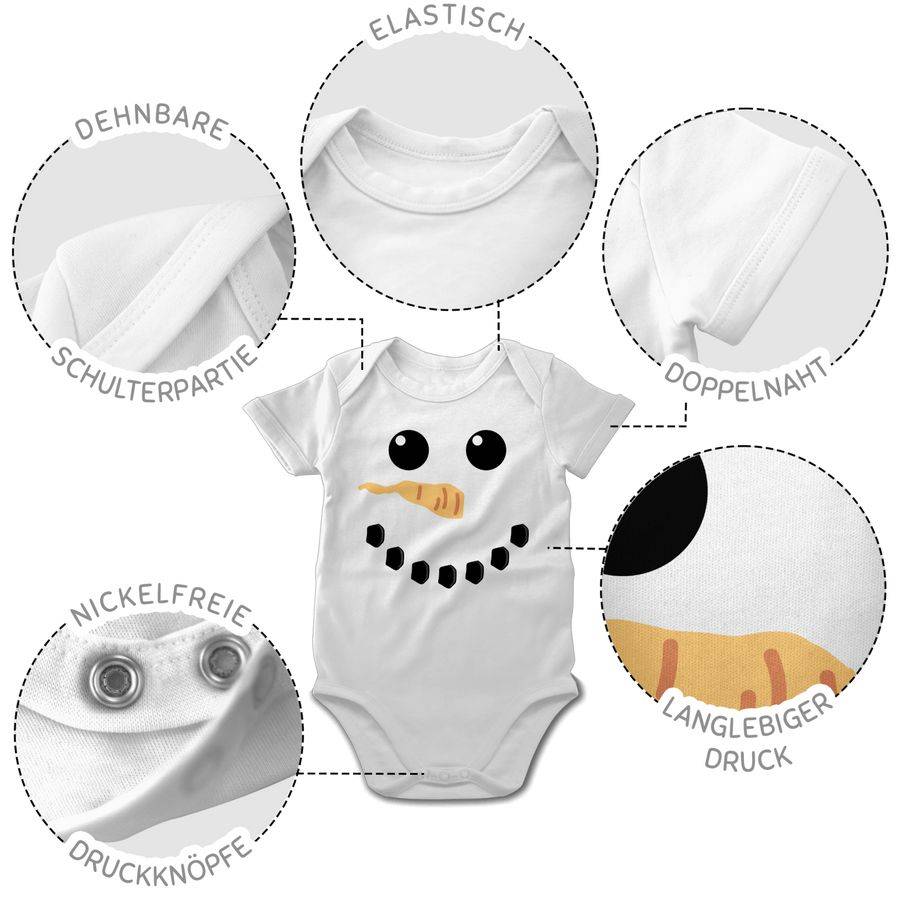 Shirtracer Schneemann Karneval Kostüm: Tshirt Rucksack Shirtracer